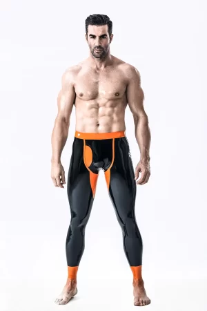 Latex Male Penny Pocket Leggings