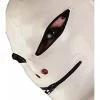 Open Face Latex Rubber Mask Hood